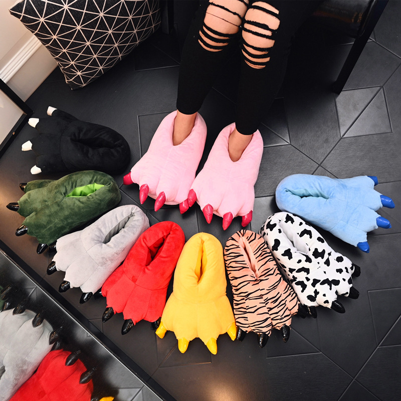 Kids Indoor Outdoor Slippers - Animal Claw Slippers for Kids Boy