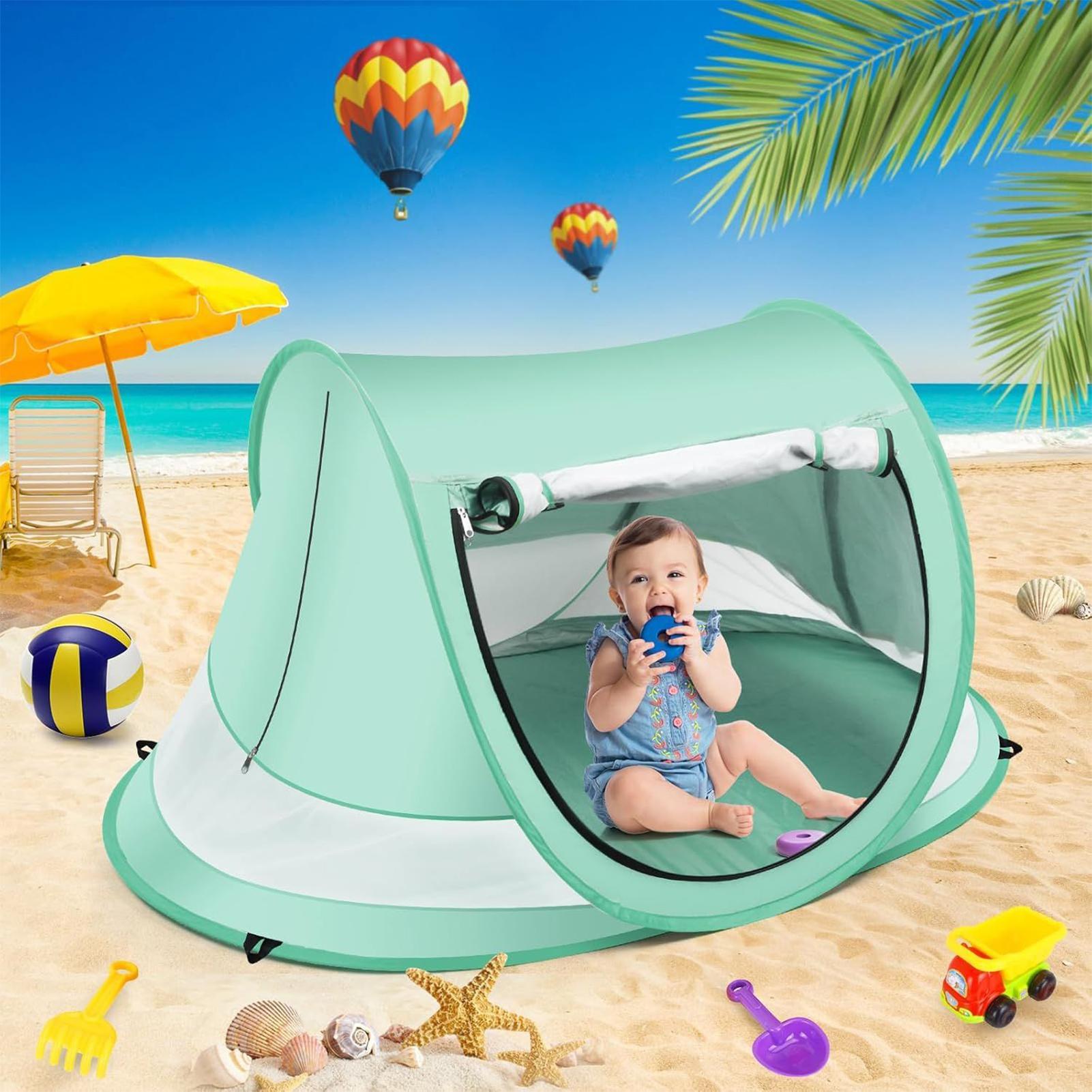 Kids Outdoor Grill - Toddler Beach Tent Outdoor Baby Shade
