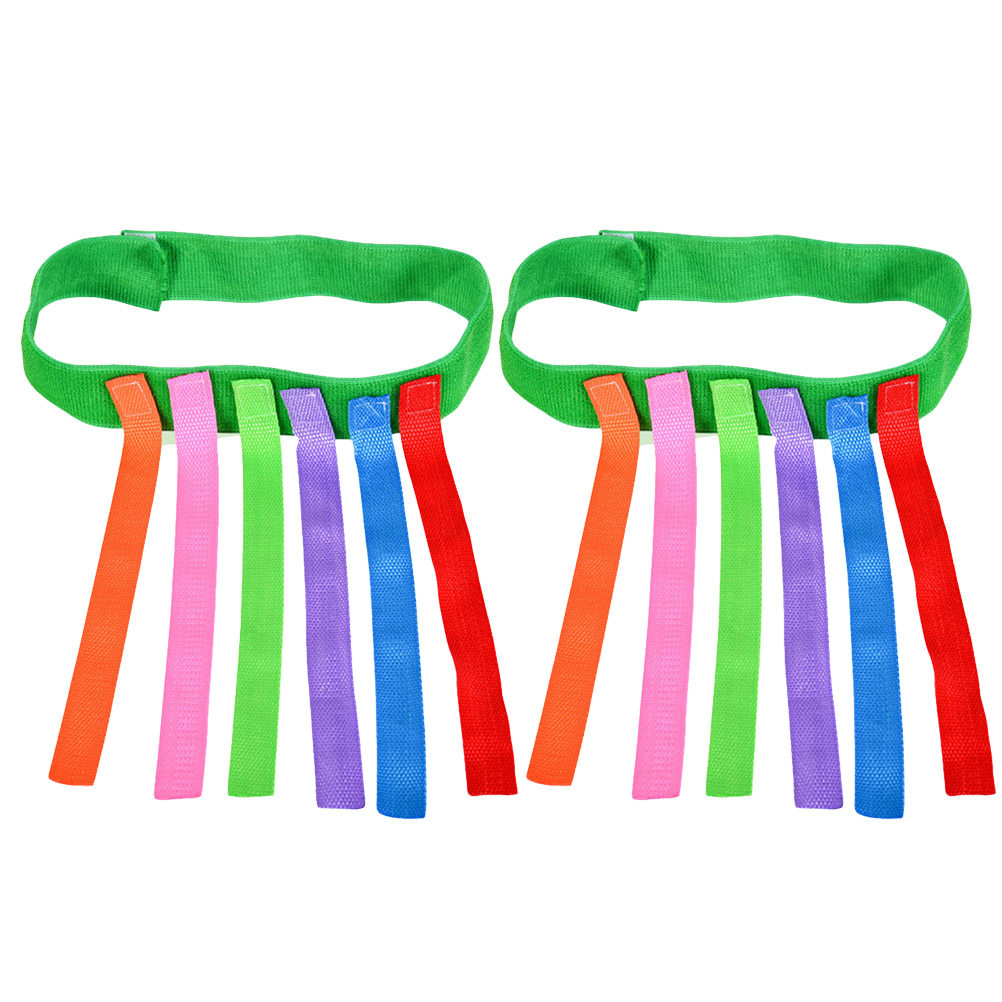 Kids Outdoor Activities - 2Pcs Colorful Oxford Cloth Pull The