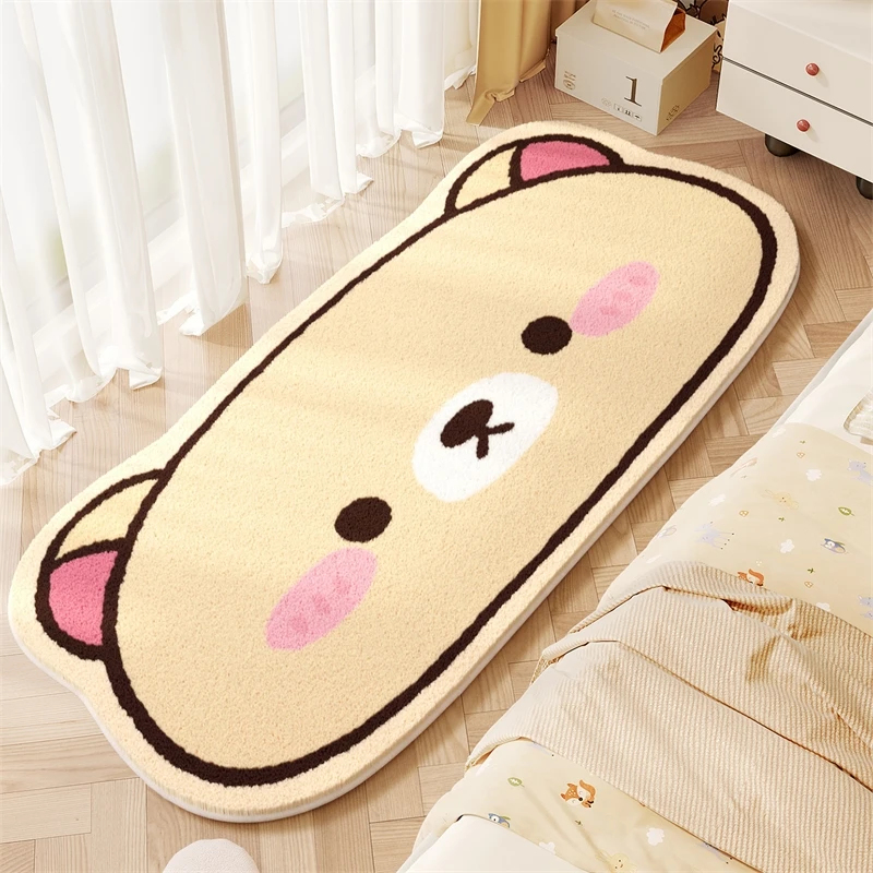 Kids Outdoor Flooring - VIKAMA Kawaii Rilakkuma Soft Plush Rug