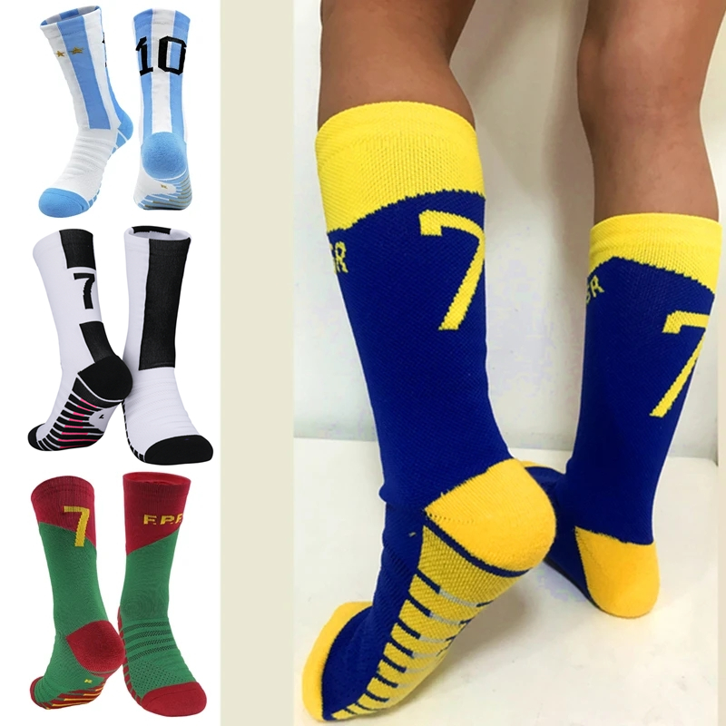 Kids Outdoor Youtube - Number Kids Soccer Socks 10# Star