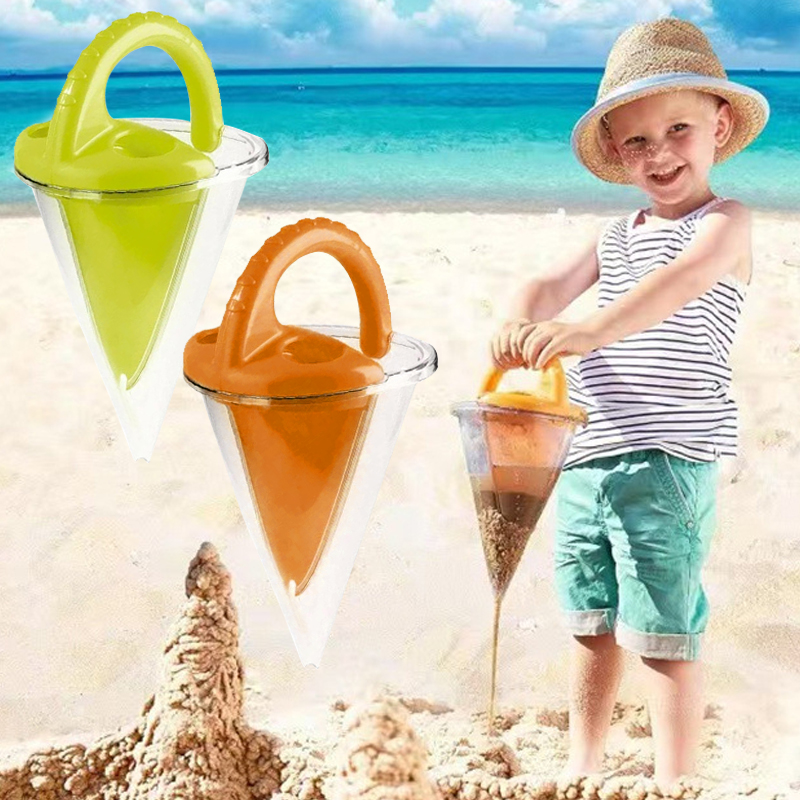 Outdoor Toys For Kids - ~~Beach Children Wash Sand Overflow Funnel