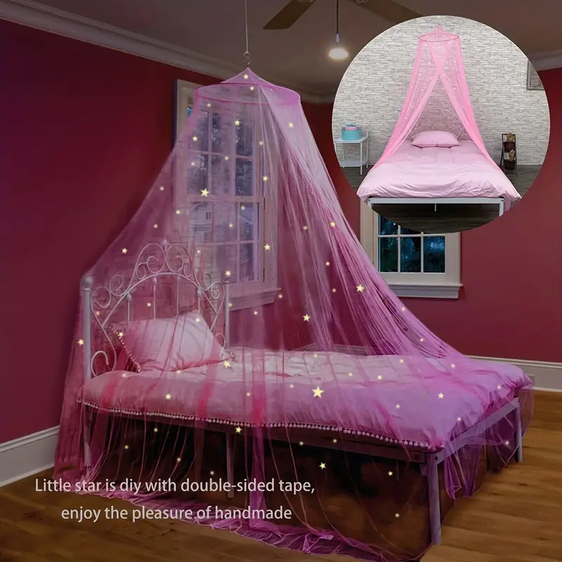 Kids Outdoor Grill - Bed Canopy For Girls With Glowing