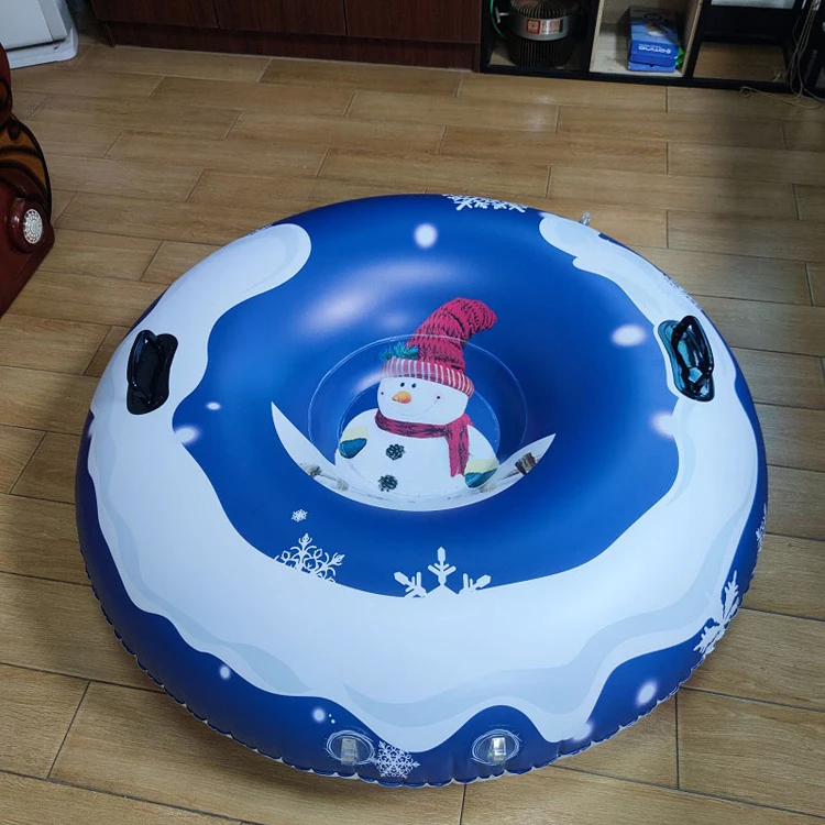 Kids Outdoor Youtube - Pvc Inflatable Snow Tube Durable Sled