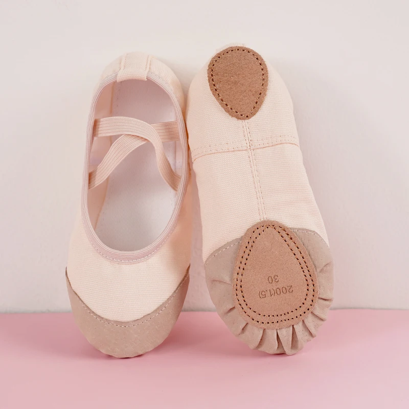 Kids Indoor Outdoor Slippers - Children Girls Ballet Shoes Classical Dance
