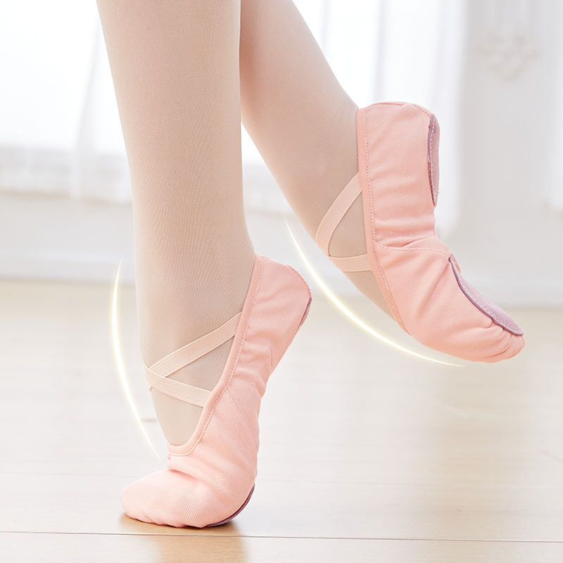 Kids Indoor Outdoor Slippers - Girls Women Ballet Shoes Stretch Ballet