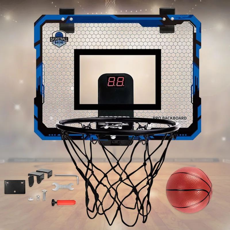 Kids Outdoor Basketball Hoop - Kids Mini Basketball Hoop With Electronic