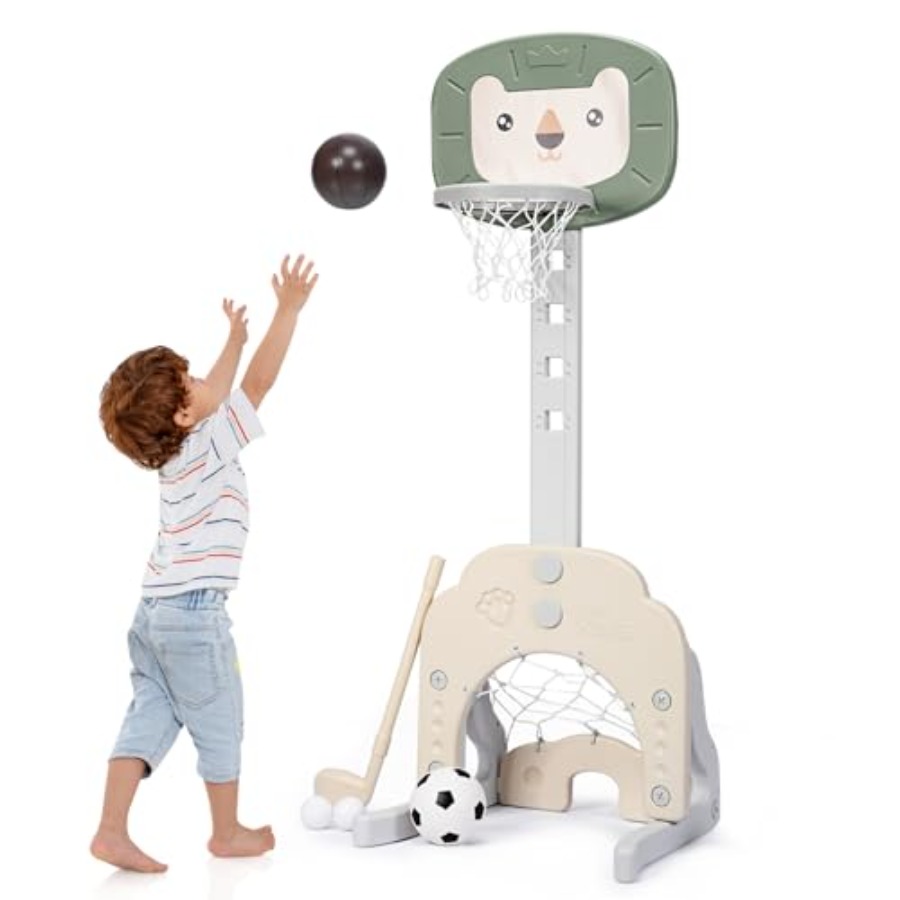 Outdoor Toys For Kids - Outdoor indoor kids basketball hoop toy