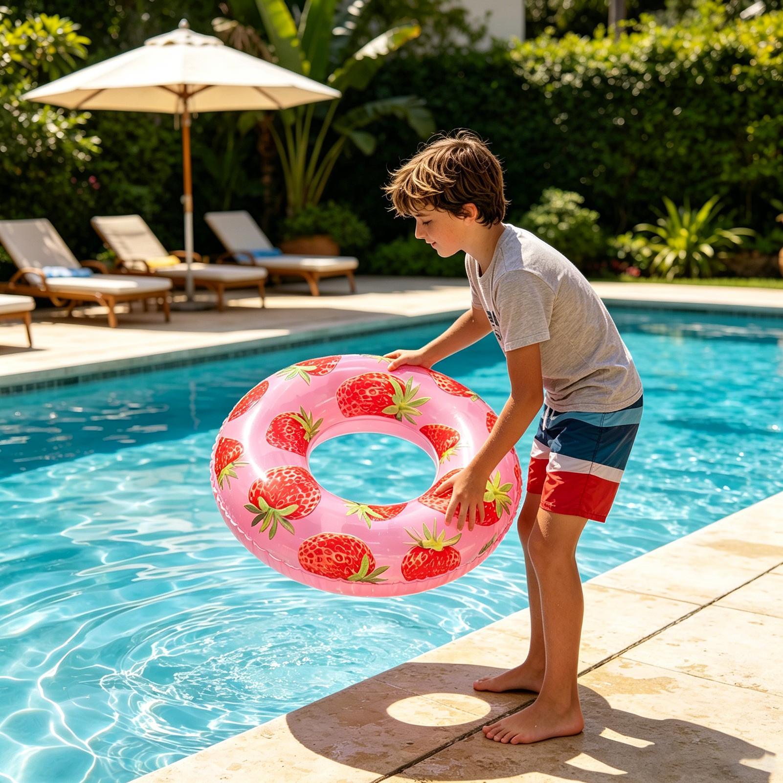 Kids Outdoor Youtube - Inflatable Tube Fruit Pattern Blow Up