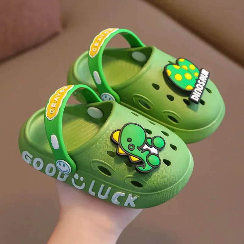 Kids Indoor Outdoor Slippers - Cute New Animal Baby Boys Slippers