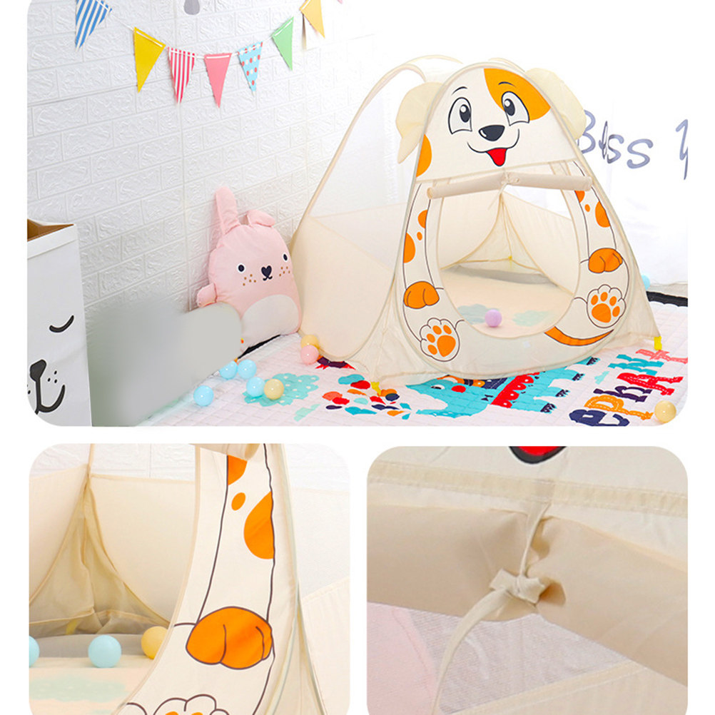 Outdoor Tent Playhouse - Children Play Tent Dog Shape Foldable