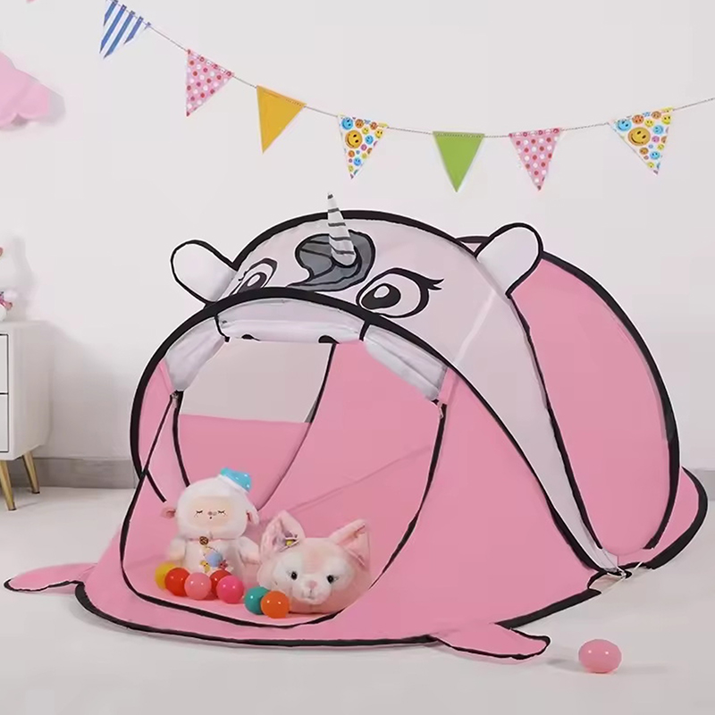 Outdoor Tent Playhouse - New Portable Tiger Kids' Tent Cartoon