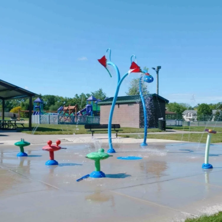 Sprinkler Splash Pad - New Custom Outdoor Water Play Equipment