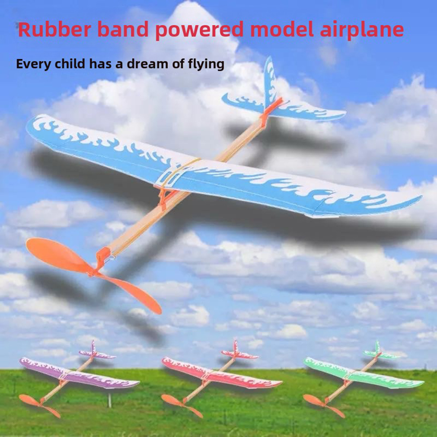 DIY Rubber Band Airplanes Powe - Kids Outdoor Activities 评论和价格