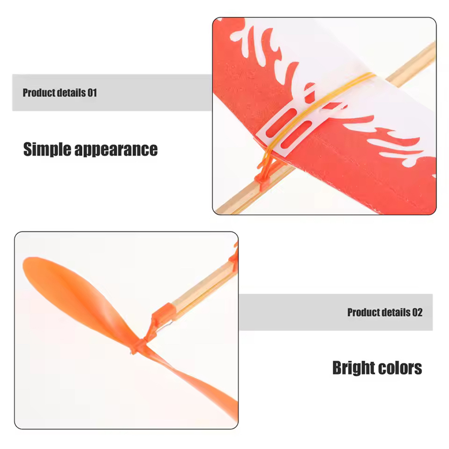 DIY Rubber Band Airplanes Powe - Kids Outdoor Activities 评论和价格