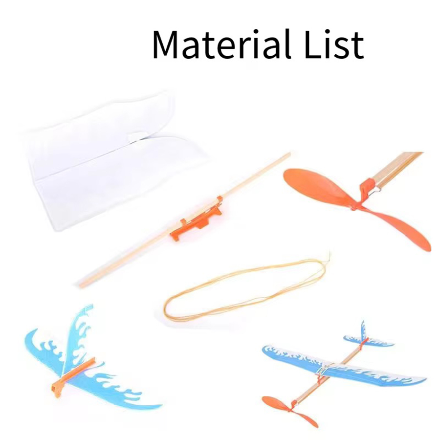 DIY Rubber Band Airplanes Powe - Kids Outdoor Activities 评论和价格