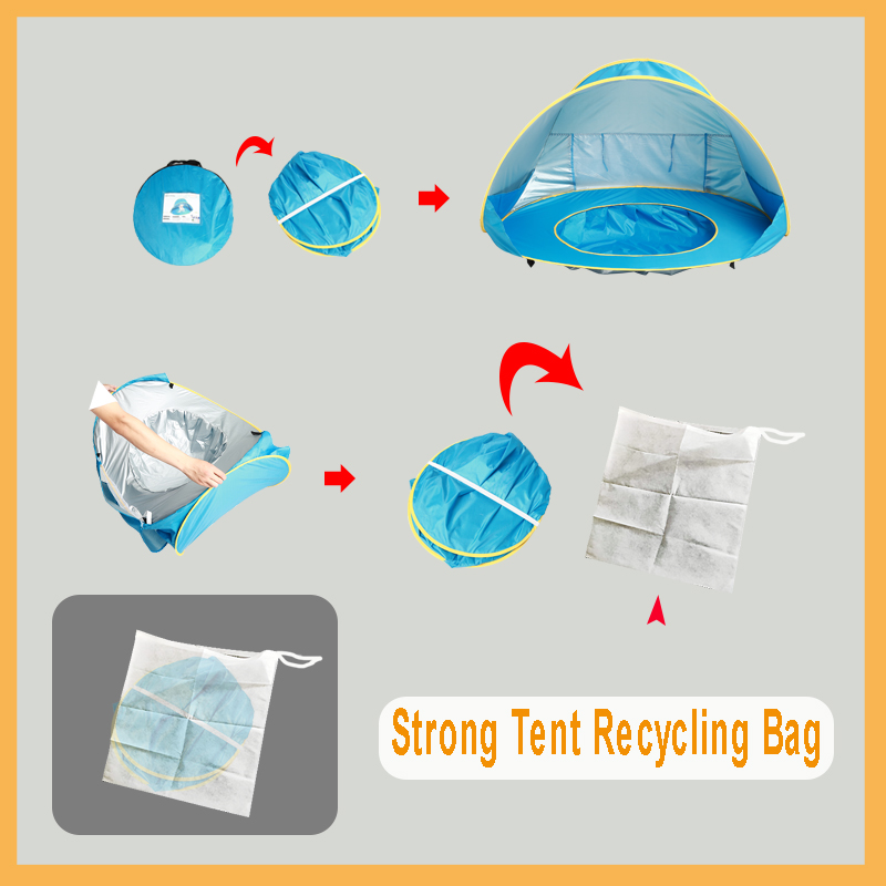 Baby Beach Tent Portable Shade - Outdoor Tent Playhouse 评论和价格