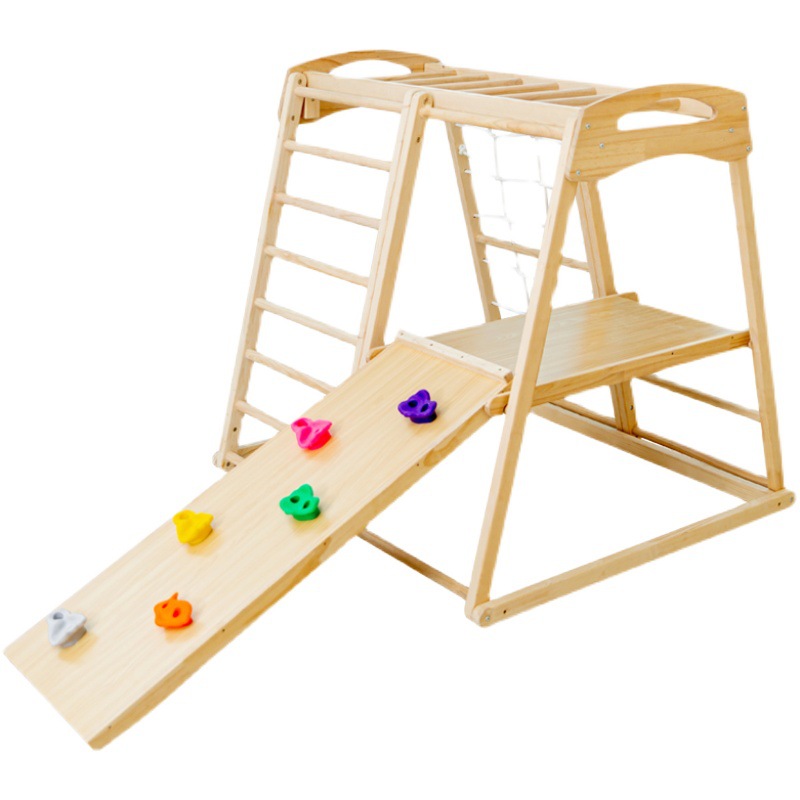 Jungle Gym Kids Outdoor Childr - Kids Outdoor Wooden Climbing Frame 评论和价格