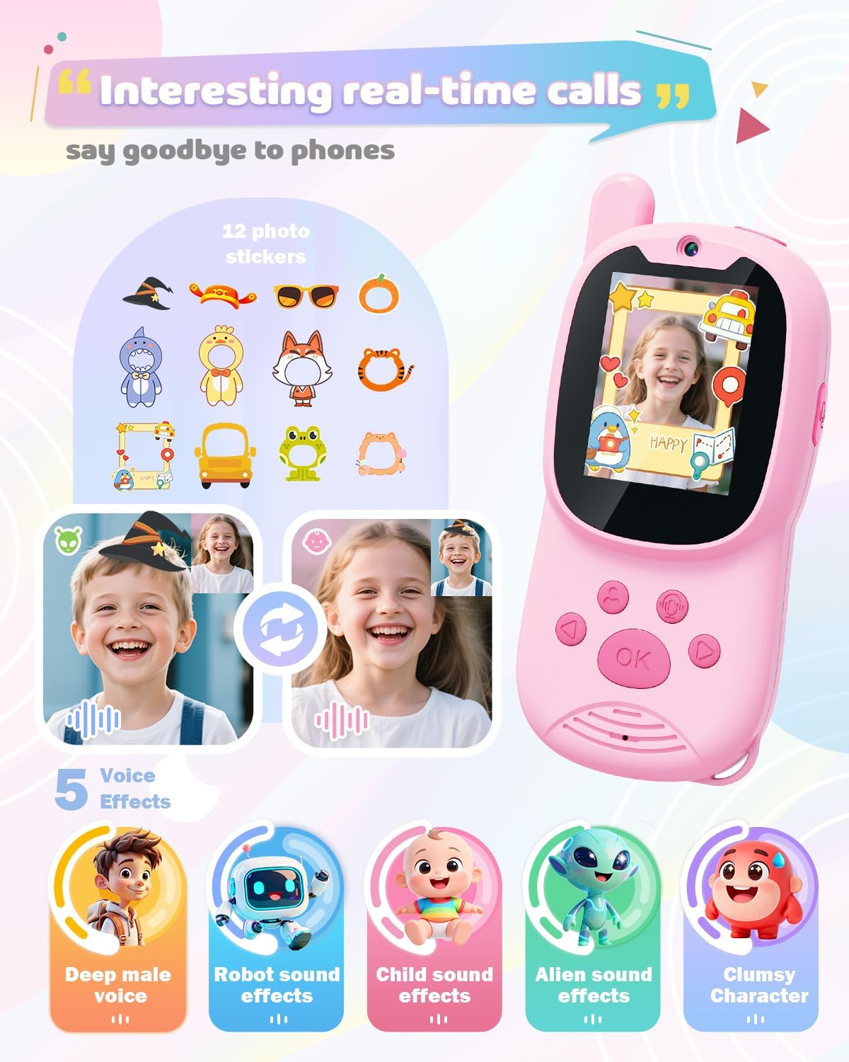 Walkie-Talkie 2-Pack Children' - Kids Outdoor Voices 评论和价格
