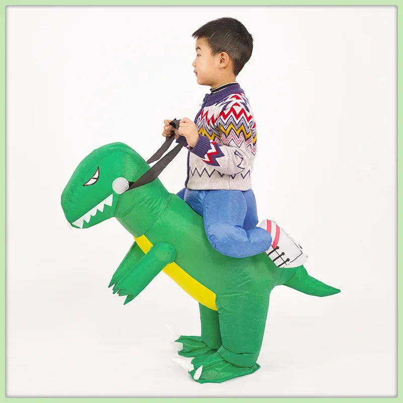 Inflatable Dinosaur Costume Ri - Kids Outdoor Ride On 评论和价格