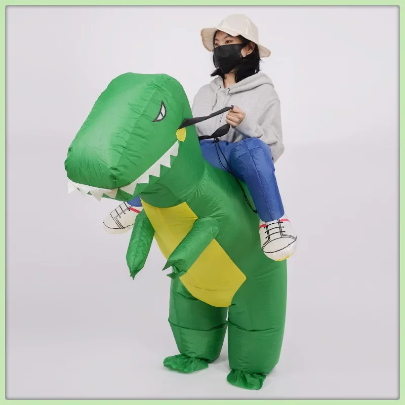 Inflatable Dinosaur Costume Ri - Kids Outdoor Ride On 评论和价格