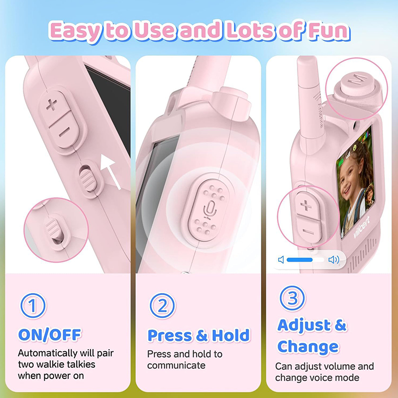 2pcs Video Walkie Talkies For  - Kids Outdoor Voices 评论和价格