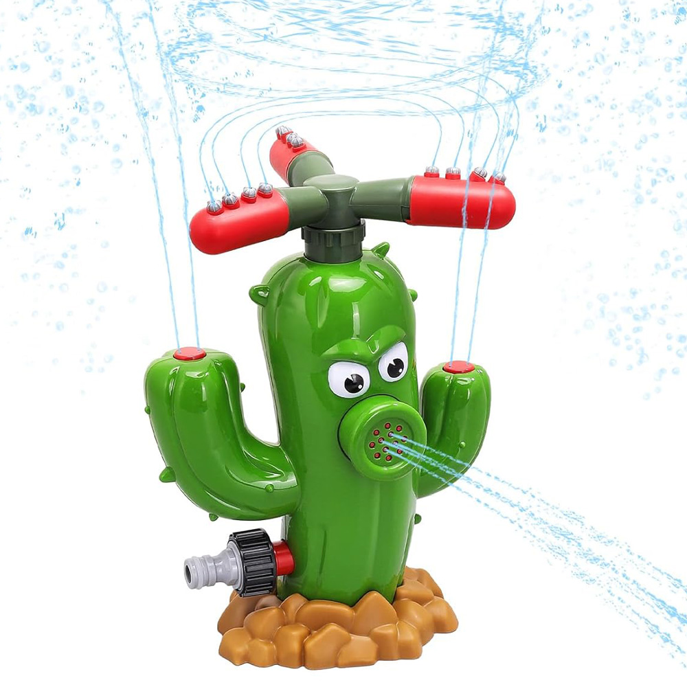 Water Spray Toy Cactus Sprinkl - Sprinkler Splash Pad 评论和价格