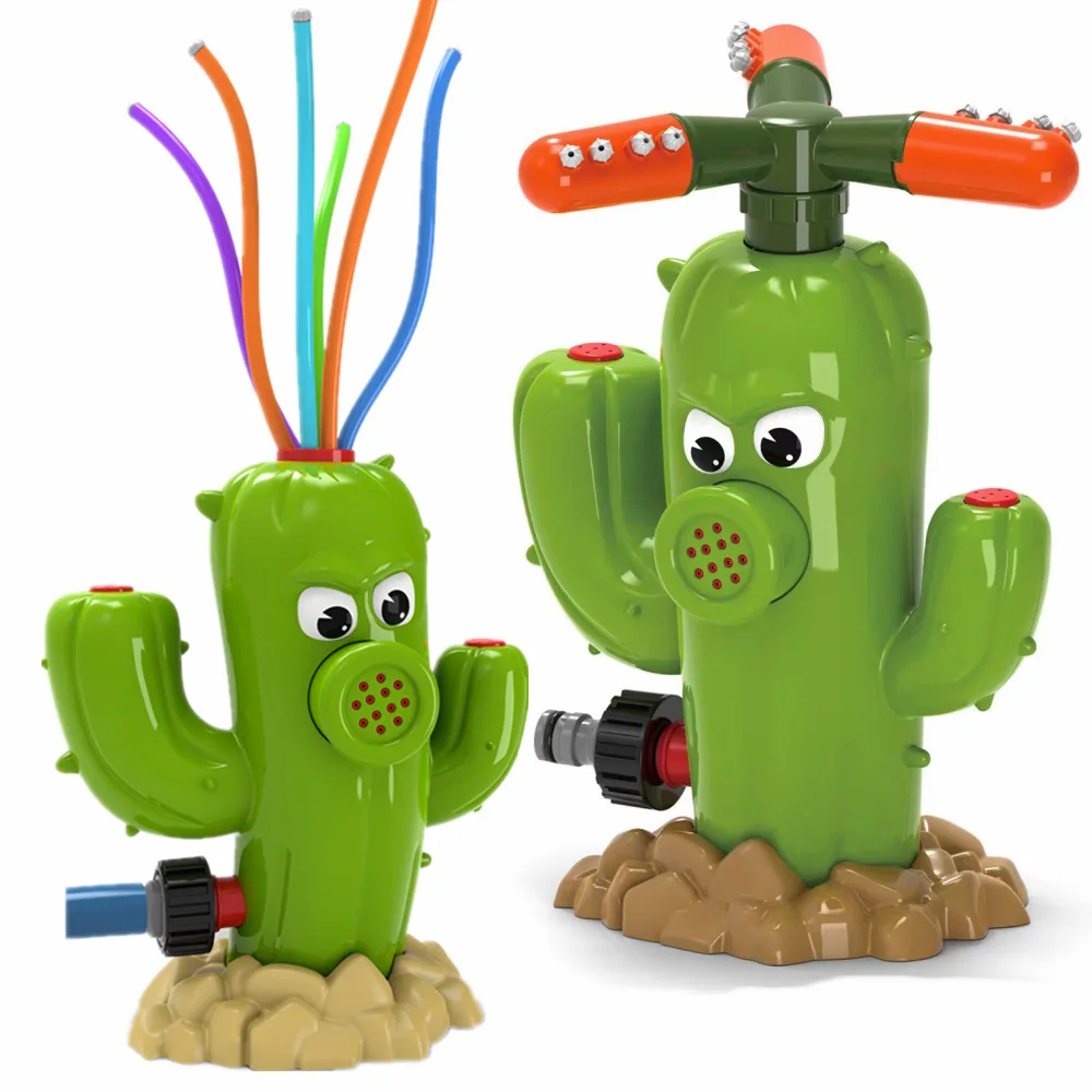 Water Spray Toy Cactus Sprinkl - Sprinkler Splash Pad 评论和价格