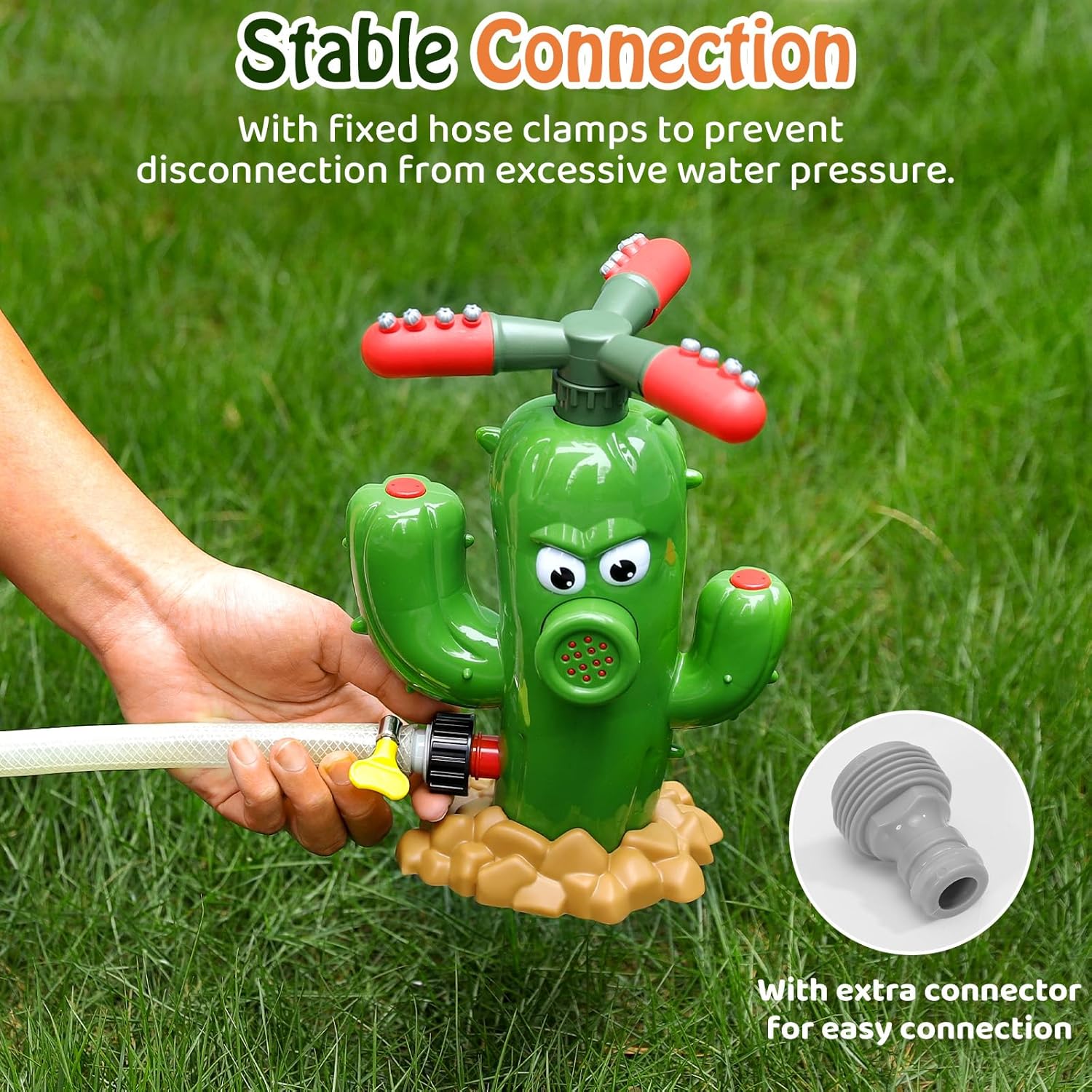 Water Spray Toy Cactus Sprinkl - Sprinkler Splash Pad 评论和价格