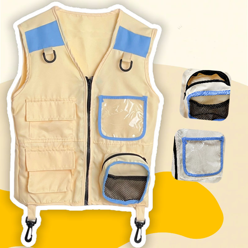 Children Explorer Vest Pretend - Kids Outdoor Lounge Set 评论和价格
