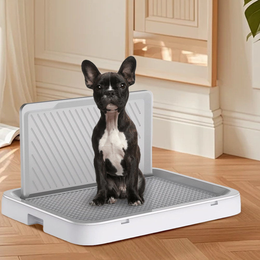 Dog Potty Tray with Pee Wall T - Sprinkler Splash Pad 评论和价格