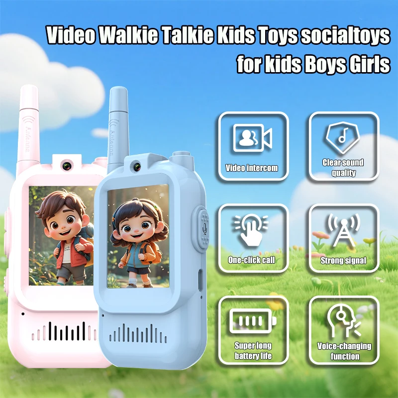 Children's Video Walkie Talkie - Kids Outdoor Voices 评论和价格