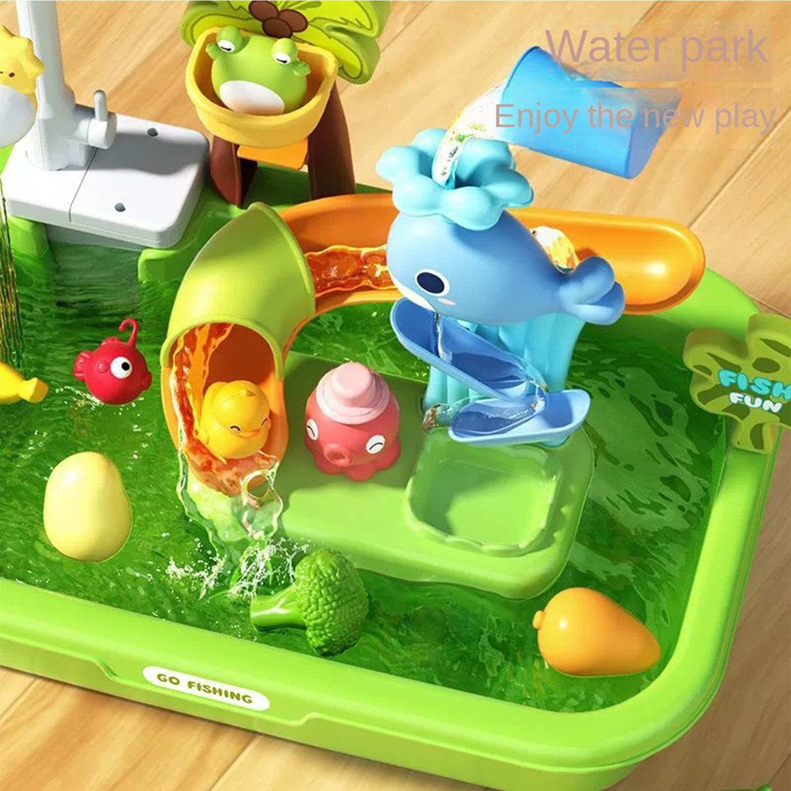 Children's Kitchen Toys Electr - Kids Outdoor Water Table 评论和价格