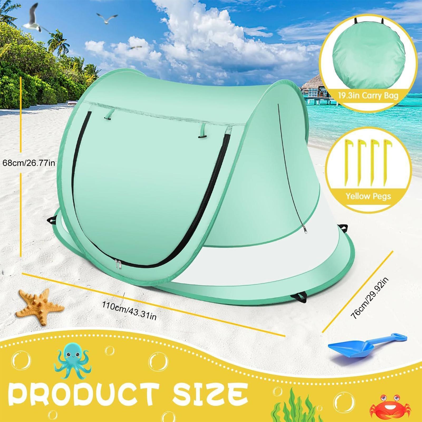 Baby Beach Tent Portable Shade - Outdoor Tent Playhouse 评论和价格