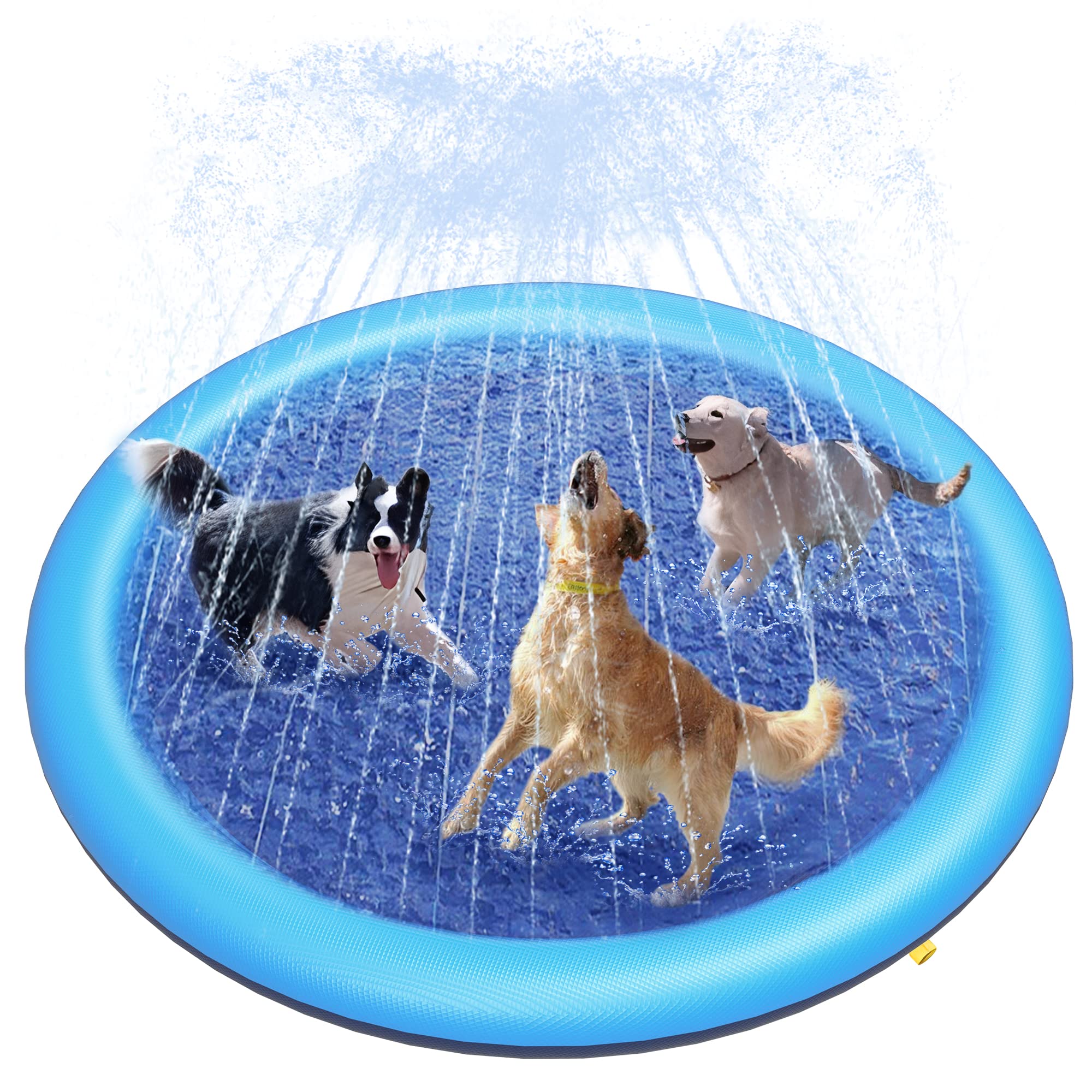 Dog Splash Pad Thick Sprinkler - Sprinkler Splash Pad 评论和价格