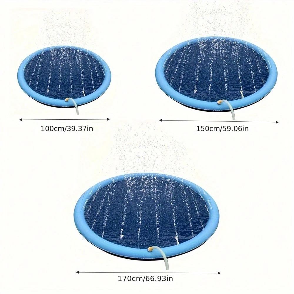 Dog Splash Pad Thick Sprinkler - Sprinkler Splash Pad 评论和价格