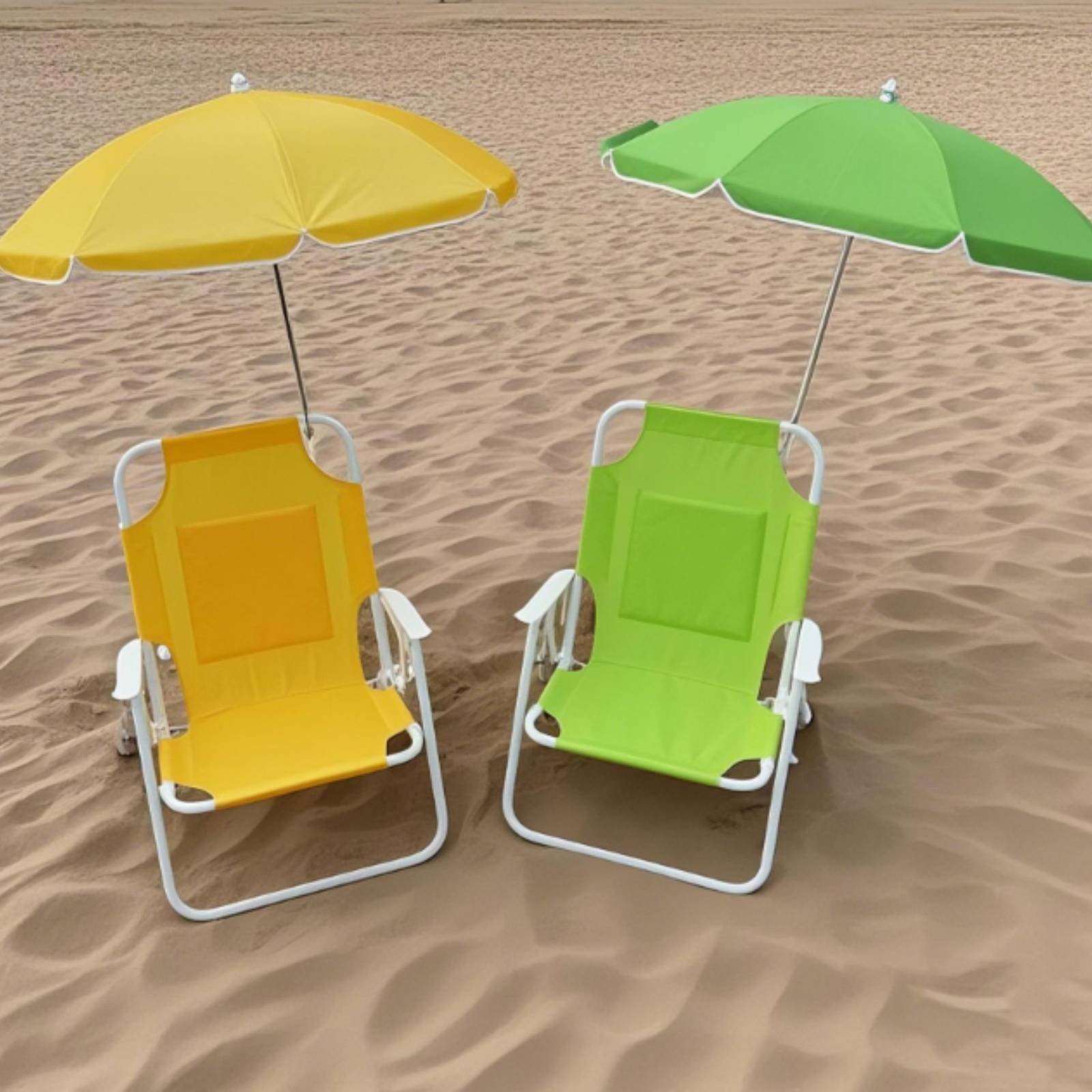 Kids Foldable Beach Chair With - Kids Outdoor Umbrella Chair 评论和价格