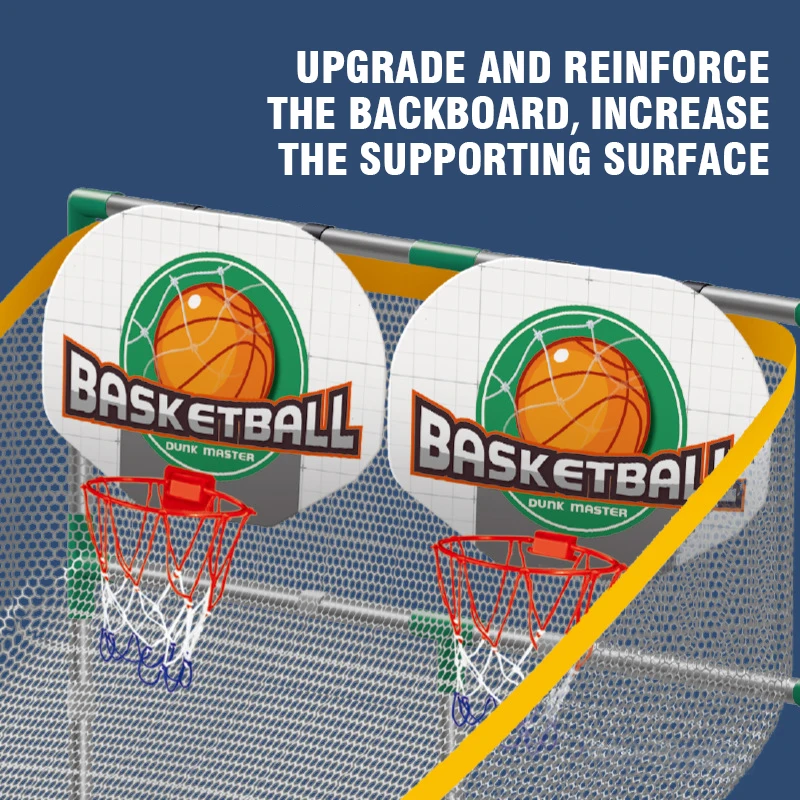 Basketball Shooting Toy Dual H - Kids Outdoor Basketball Hoop 评论和价格