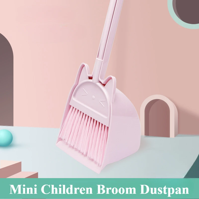 Mini Children Broom and Dustpa - Kids Outdoor Broom 评论和价格
