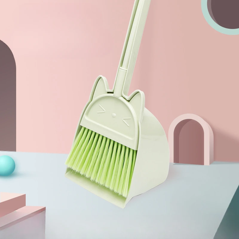 Mini Children Broom and Dustpa - Kids Outdoor Broom 评论和价格