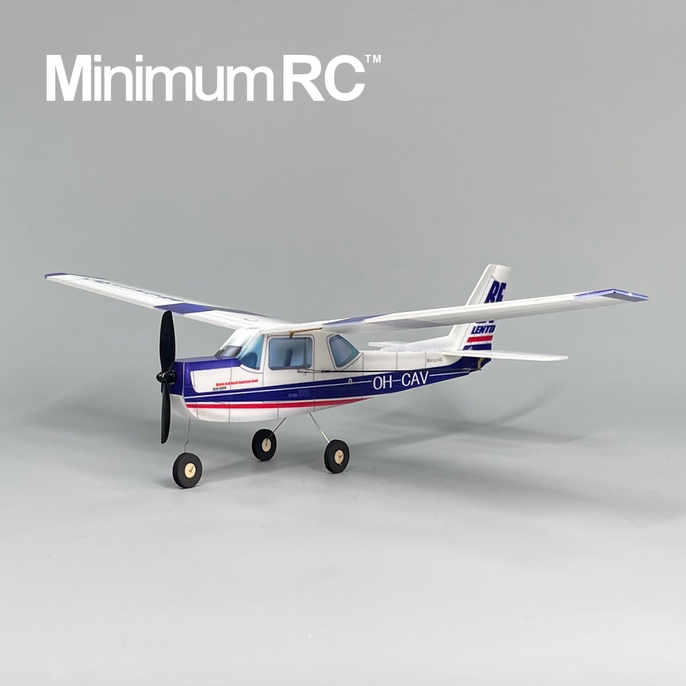 MinimumRC Plane Kit Blue Cessn - Kids Outdoor Car 评论和价格