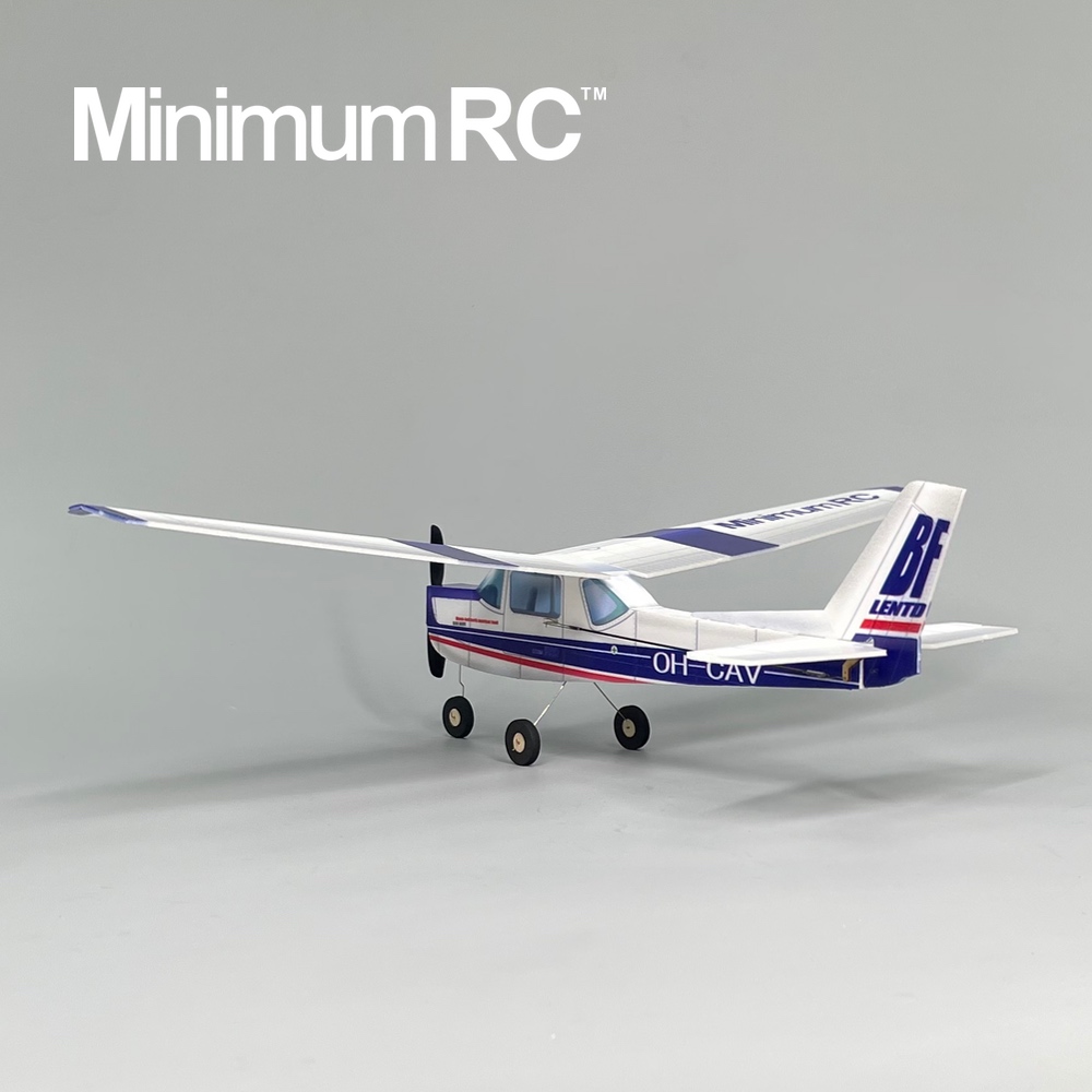 MinimumRC Plane Kit Blue Cessn - Kids Outdoor Car 评论和价格