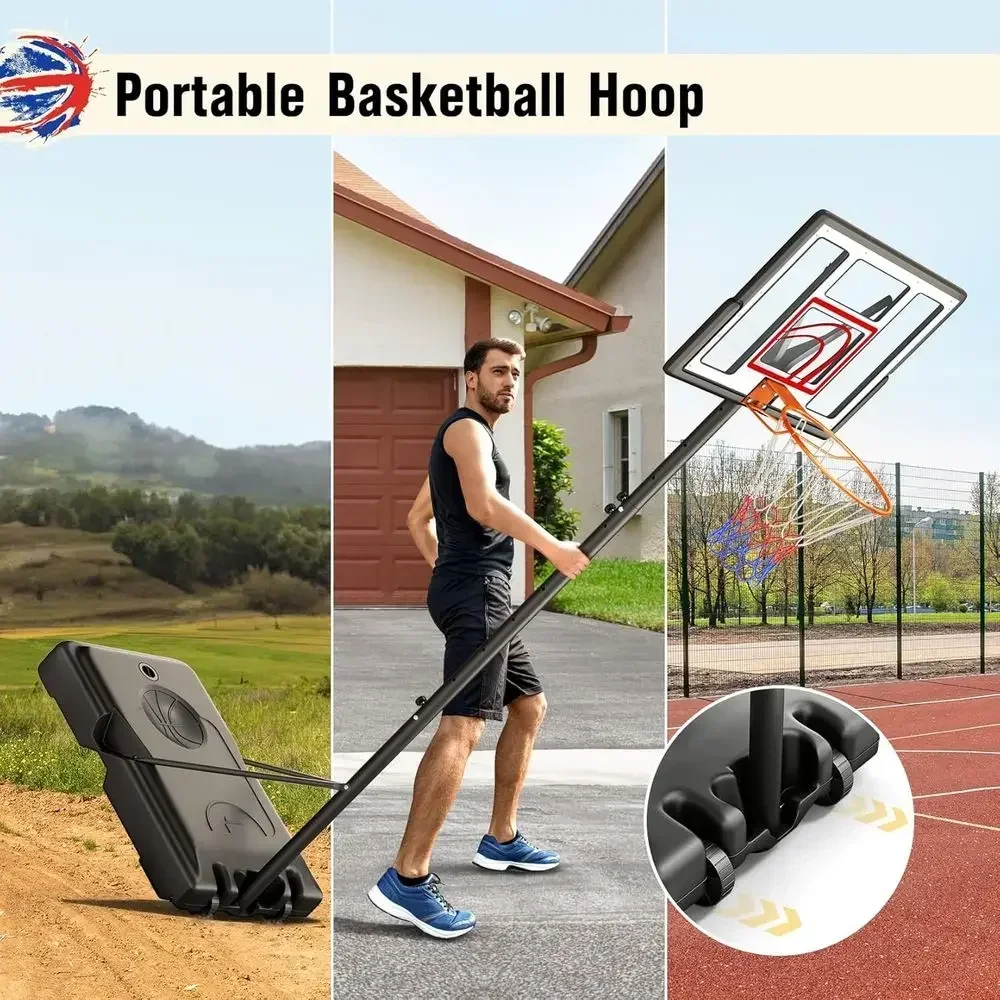 Portable Outdoor Basketball Ho - Kids Outdoor Basketball Hoop 评论和价格