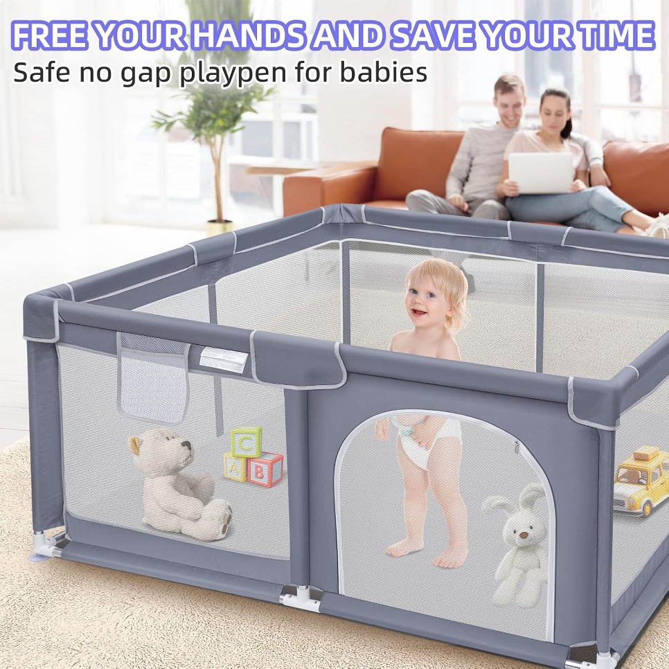 Baby Playpen, Extra Large Play - Kids Outdoor Playhouse 评论和价格