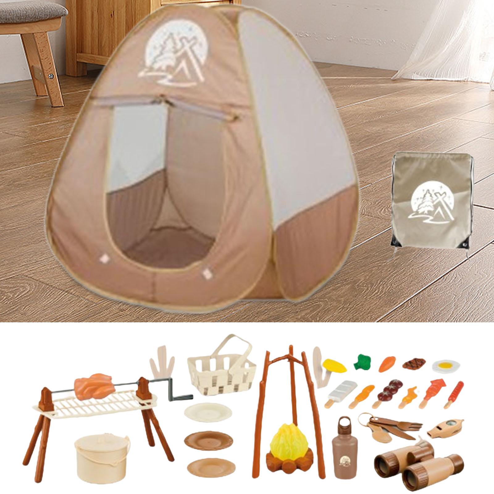 34Pcs Kids Camping Set Picnic  - Kids Outdoor Grill 评论和价格