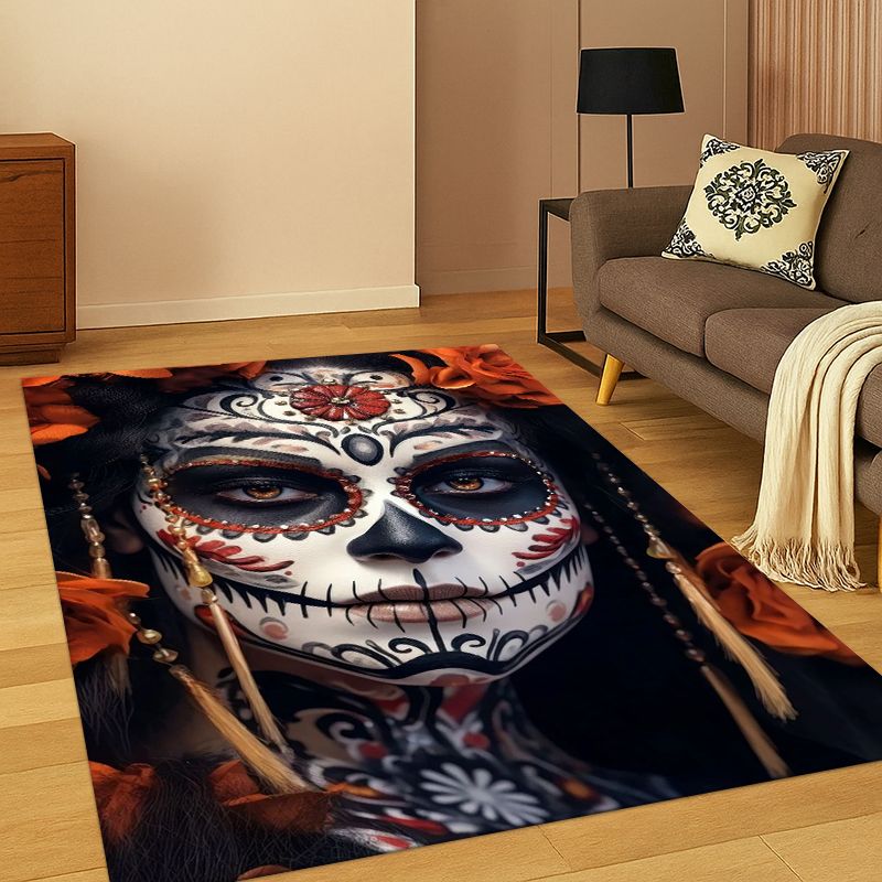 Gothic Skull Dead Girl Cartoon - Kids Outdoor Flooring 评论和价格