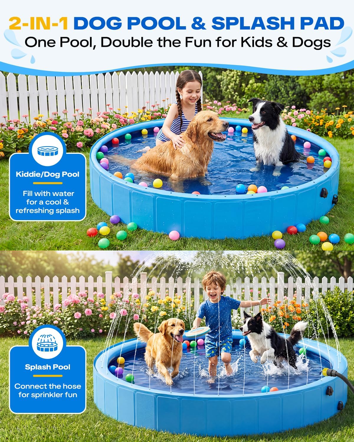 Splash Pad PVC Material Large  - Sprinkler Splash Pad 评论和价格