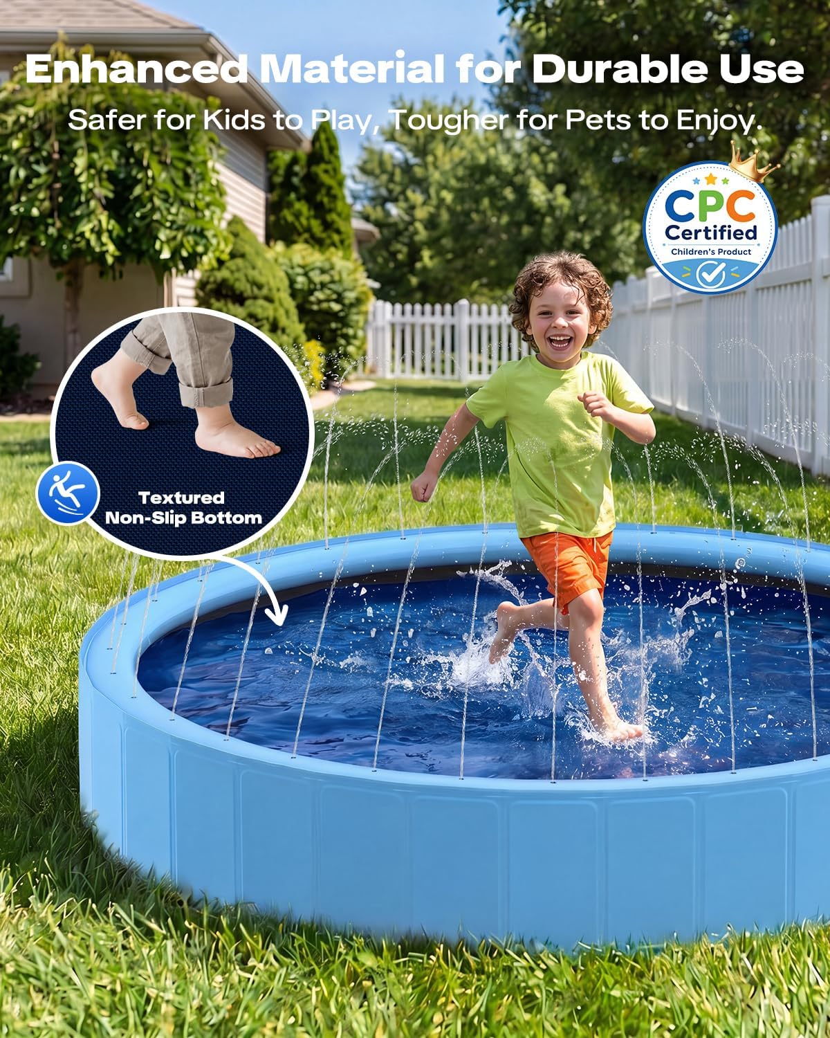 Splash Pad PVC Material Large  - Sprinkler Splash Pad 评论和价格