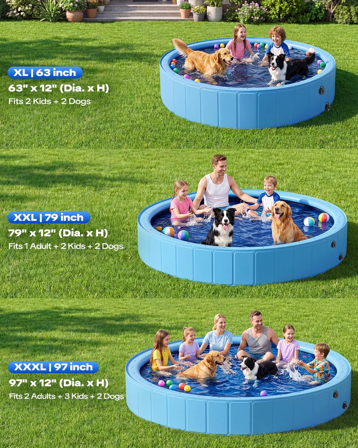Splash Pad PVC Material Large  - Sprinkler Splash Pad 评论和价格