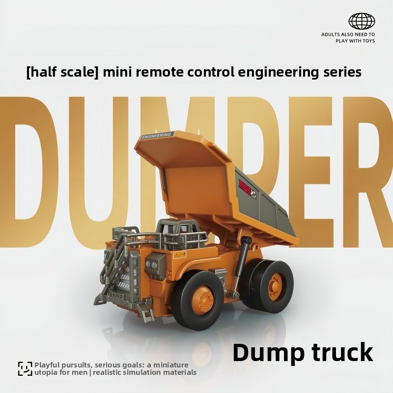1:64 Metal RC Engineering Car  - Kids Outdoor Excavator 评论和价格